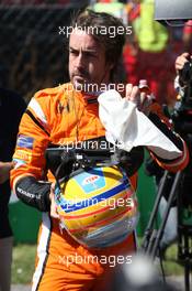 Fernando Alonso (ESP) McLaren MCL32. 03.09.2017. Formula 1 World Championship, Rd 13, Italian Grand Prix, Monza, Italy, Race Day.