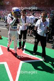 Sergio Perez (MEX) Sahara Force India F1   03.09.2017. Formula 1 World Championship, Rd 13, Italian Grand Prix, Monza, Italy, Race Day.