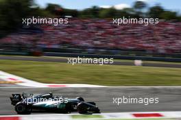 Valtteri Bottas (FIN) Mercedes AMG F1 W08. 03.09.2017. Formula 1 World Championship, Rd 13, Italian Grand Prix, Monza, Italy, Race Day.