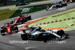 Valtteri Bottas (FIN) Mercedes AMG F1 W08. 03.09.2017. Formula 1 World Championship, Rd 13, Italian Grand Prix, Monza, Italy, Race Day.