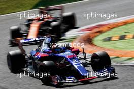 Daniil Kvyat (RUS) Scuderia Toro Rosso STR12. 03.09.2017. Formula 1 World Championship, Rd 13, Italian Grand Prix, Monza, Italy, Race Day.