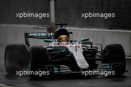 Lewis Hamilton (GBR) Mercedes AMG F1 W08. 02.09.2017. Formula 1 World Championship, Rd 13, Italian Grand Prix, Monza, Italy, Qualifying Day.