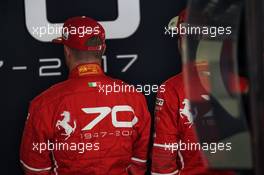 Kimi Raikkonen (FIN) Ferrari. 31.08.2017. Formula 1 World Championship, Rd 13, Italian Grand Prix, Monza, Italy, Preparation Day.