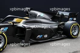 The 2018 F2 car is unveiled. 31.08.2017. Formula 1 World Championship, Rd 13, Italian Grand Prix, Monza, Italy, Preparation Day.