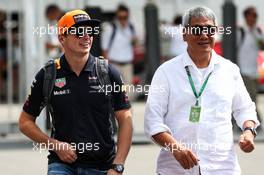 Max Verstappen (NLD) Red Bull Racing. 31.08.2017. Formula 1 World Championship, Rd 13, Italian Grand Prix, Monza, Italy, Preparation Day.