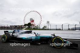 Valtteri Bottas (FIN) Mercedes AMG F1 W08. 06.10.2017. Formula 1 World Championship, Rd 16, Japanese Grand Prix, Suzuka, Japan, Practice Day.