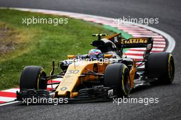 Jolyon Palmer (GBR) Renault Sport F1 Team RS17. 06.10.2017. Formula 1 World Championship, Rd 16, Japanese Grand Prix, Suzuka, Japan, Practice Day.