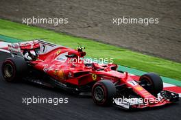 Kimi Raikkonen (FIN) Ferrari SF70H. 06.10.2017. Formula 1 World Championship, Rd 16, Japanese Grand Prix, Suzuka, Japan, Practice Day.