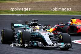 Lewis Hamilton (GBR) Mercedes AMG F1 W08. 06.10.2017. Formula 1 World Championship, Rd 16, Japanese Grand Prix, Suzuka, Japan, Practice Day.