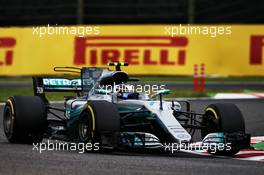 Valtteri Bottas (FIN) Mercedes AMG F1 W08. 06.10.2017. Formula 1 World Championship, Rd 16, Japanese Grand Prix, Suzuka, Japan, Practice Day.