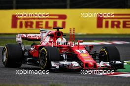 Sebastian Vettel (GER) Ferrari SF70H. 06.10.2017. Formula 1 World Championship, Rd 16, Japanese Grand Prix, Suzuka, Japan, Practice Day.