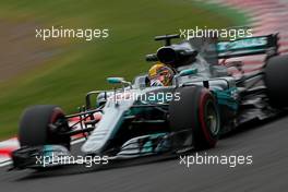 Lewis Hamilton (GBR) Mercedes AMG F1   06.10.2017. Formula 1 World Championship, Rd 16, Japanese Grand Prix, Suzuka, Japan, Practice Day.