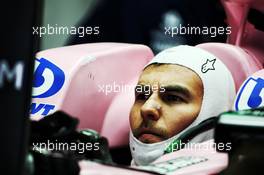 Sergio Perez (MEX) Sahara Force India F1 VJM10. 06.10.2017. Formula 1 World Championship, Rd 16, Japanese Grand Prix, Suzuka, Japan, Practice Day.
