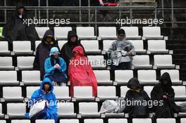 Fans in the grandstand. 06.10.2017. Formula 1 World Championship, Rd 16, Japanese Grand Prix, Suzuka, Japan, Practice Day.