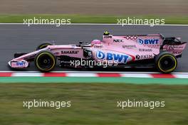 Esteban Ocon (FRA) Force India F1  06.10.2017. Formula 1 World Championship, Rd 16, Japanese Grand Prix, Suzuka, Japan, Practice Day.