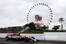 Romain Grosjean (FRA) Haas F1 Team VF-17. 06.10.2017. Formula 1 World Championship, Rd 16, Japanese Grand Prix, Suzuka, Japan, Practice Day.
