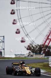 Nico Hulkenberg (GER) Renault Sport F1 Team RS17. 06.10.2017. Formula 1 World Championship, Rd 16, Japanese Grand Prix, Suzuka, Japan, Practice Day.