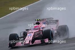 Esteban Ocon (FRA) Force India F1  06.10.2017. Formula 1 World Championship, Rd 16, Japanese Grand Prix, Suzuka, Japan, Practice Day.