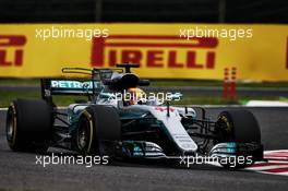 Lewis Hamilton (GBR) Mercedes AMG F1 W08. 06.10.2017. Formula 1 World Championship, Rd 16, Japanese Grand Prix, Suzuka, Japan, Practice Day.