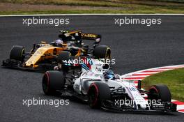 Lance Stroll (CDN) Williams FW40. 06.10.2017. Formula 1 World Championship, Rd 16, Japanese Grand Prix, Suzuka, Japan, Practice Day.