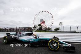 Lewis Hamilton (GBR) Mercedes AMG F1 W08. 06.10.2017. Formula 1 World Championship, Rd 16, Japanese Grand Prix, Suzuka, Japan, Practice Day.