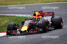 Max Verstappen (NLD) Red Bull Racing RB13. 06.10.2017. Formula 1 World Championship, Rd 16, Japanese Grand Prix, Suzuka, Japan, Practice Day.
