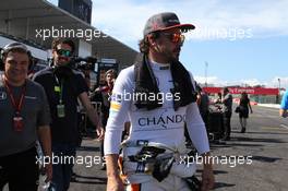 Fernando Alonso (ESP) McLaren MCL32. 08.10.2017. Formula 1 World Championship, Rd 16, Japanese Grand Prix, Suzuka, Japan, Race Day.