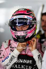 Sergio Perez (MEX) Sahara Force India F1. 08.10.2017. Formula 1 World Championship, Rd 16, Japanese Grand Prix, Suzuka, Japan, Race Day.