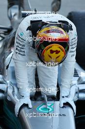 1st place Lewis Hamilton (GBR) Mercedes AMG F1. 08.10.2017. Formula 1 World Championship, Rd 16, Japanese Grand Prix, Suzuka, Japan, Race Day.