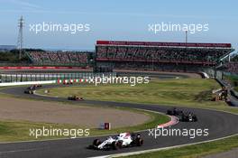 Lance Stroll (CDN) Williams FW40. 08.10.2017. Formula 1 World Championship, Rd 16, Japanese Grand Prix, Suzuka, Japan, Race Day.