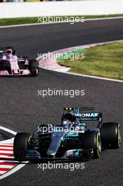 Valtteri Bottas (FIN) Mercedes AMG F1 W08. 08.10.2017. Formula 1 World Championship, Rd 16, Japanese Grand Prix, Suzuka, Japan, Race Day.