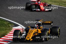 Nico Hulkenberg (GER) Renault Sport F1 Team RS17. 08.10.2017. Formula 1 World Championship, Rd 16, Japanese Grand Prix, Suzuka, Japan, Race Day.