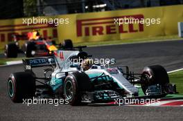 Lewis Hamilton (GBR) Mercedes AMG F1 W08. 08.10.2017. Formula 1 World Championship, Rd 16, Japanese Grand Prix, Suzuka, Japan, Race Day.