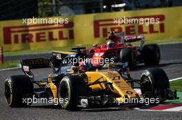 Nico Hulkenberg (GER) Renault Sport F1 Team RS17. 08.10.2017. Formula 1 World Championship, Rd 16, Japanese Grand Prix, Suzuka, Japan, Race Day.