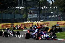 Pierre Gasly (FRA) Scuderia Toro Rosso STR12. 08.10.2017. Formula 1 World Championship, Rd 16, Japanese Grand Prix, Suzuka, Japan, Race Day.