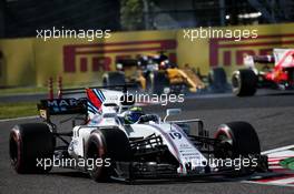 Felipe Massa (BRA) Williams FW40. 08.10.2017. Formula 1 World Championship, Rd 16, Japanese Grand Prix, Suzuka, Japan, Race Day.