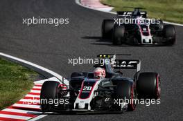 Kevin Magnussen (DEN) Haas VF-17. 08.10.2017. Formula 1 World Championship, Rd 16, Japanese Grand Prix, Suzuka, Japan, Race Day.