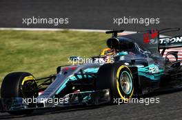 Lewis Hamilton (GBR) Mercedes AMG F1 W08. 08.10.2017. Formula 1 World Championship, Rd 16, Japanese Grand Prix, Suzuka, Japan, Race Day.