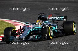 Lewis Hamilton (GBR) Mercedes AMG F1 W08. 08.10.2017. Formula 1 World Championship, Rd 16, Japanese Grand Prix, Suzuka, Japan, Race Day.