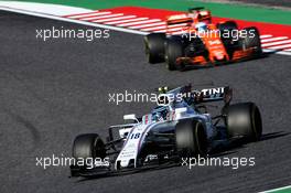 Lance Stroll (CDN) Williams FW40. 08.10.2017. Formula 1 World Championship, Rd 16, Japanese Grand Prix, Suzuka, Japan, Race Day.