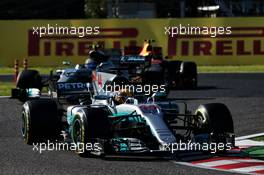 Lewis Hamilton (GBR) Mercedes AMG F1 W08. 08.10.2017. Formula 1 World Championship, Rd 16, Japanese Grand Prix, Suzuka, Japan, Race Day.