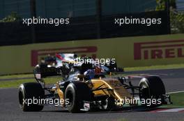 Jolyon Palmer (GBR) Renault Sport F1 Team RS17. 08.10.2017. Formula 1 World Championship, Rd 16, Japanese Grand Prix, Suzuka, Japan, Race Day.