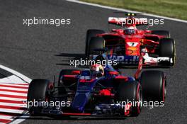 Pierre Gasly (FRA) Scuderia Toro Rosso STR12. 08.10.2017. Formula 1 World Championship, Rd 16, Japanese Grand Prix, Suzuka, Japan, Race Day.