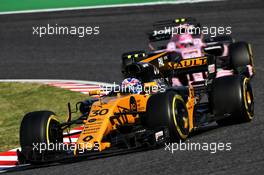 Jolyon Palmer (GBR) Renault Sport F1 Team RS17. 08.10.2017. Formula 1 World Championship, Rd 16, Japanese Grand Prix, Suzuka, Japan, Race Day.