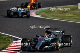 Lewis Hamilton (GBR) Mercedes AMG F1 W08. 08.10.2017. Formula 1 World Championship, Rd 16, Japanese Grand Prix, Suzuka, Japan, Race Day.