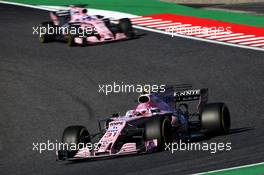 Esteban Ocon (FRA) Sahara Force India F1 VJM10. 08.10.2017. Formula 1 World Championship, Rd 16, Japanese Grand Prix, Suzuka, Japan, Race Day.