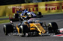 Jolyon Palmer (GBR) Renault Sport F1 Team RS17. 08.10.2017. Formula 1 World Championship, Rd 16, Japanese Grand Prix, Suzuka, Japan, Race Day.