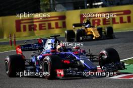 Pierre Gasly (FRA) Scuderia Toro Rosso STR12. 08.10.2017. Formula 1 World Championship, Rd 16, Japanese Grand Prix, Suzuka, Japan, Race Day.