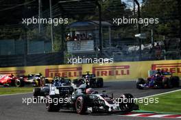 Kevin Magnussen (DEN) Haas VF-17. 08.10.2017. Formula 1 World Championship, Rd 16, Japanese Grand Prix, Suzuka, Japan, Race Day.