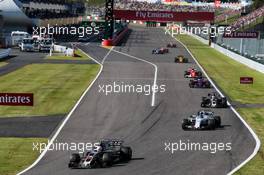 Kevin Magnussen (DEN) Haas VF-17. 08.10.2017. Formula 1 World Championship, Rd 16, Japanese Grand Prix, Suzuka, Japan, Race Day.